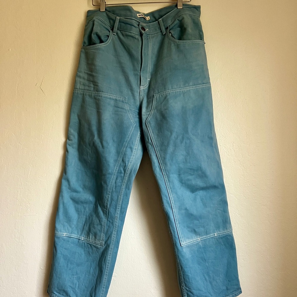 ~ TRADED ~ Rudy Jude OG Utility jeans size 5 Sky Blue